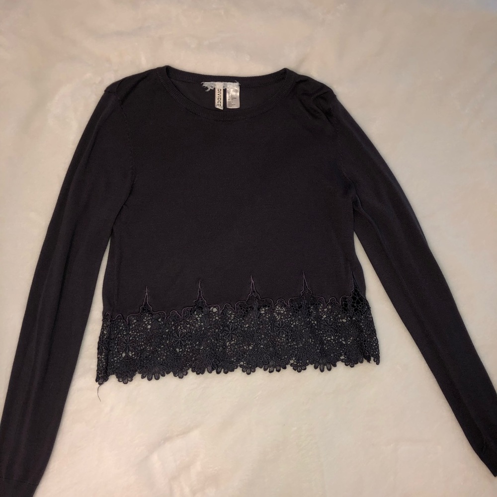 Cropped sweater!